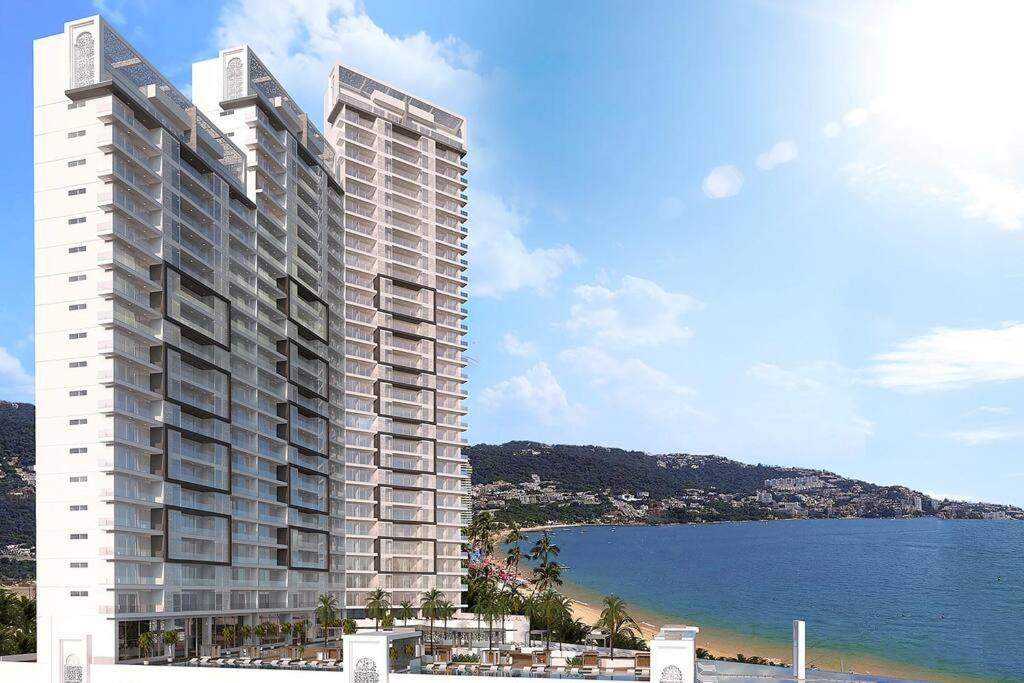 Luxury Apartment In Front Of Acapulco Beach Dış mekan fotoğraf