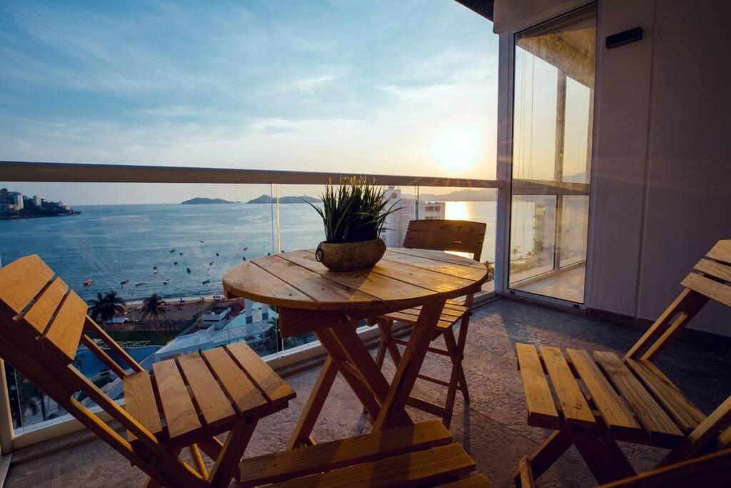 Luxury Apartment In Front Of Acapulco Beach Dış mekan fotoğraf
